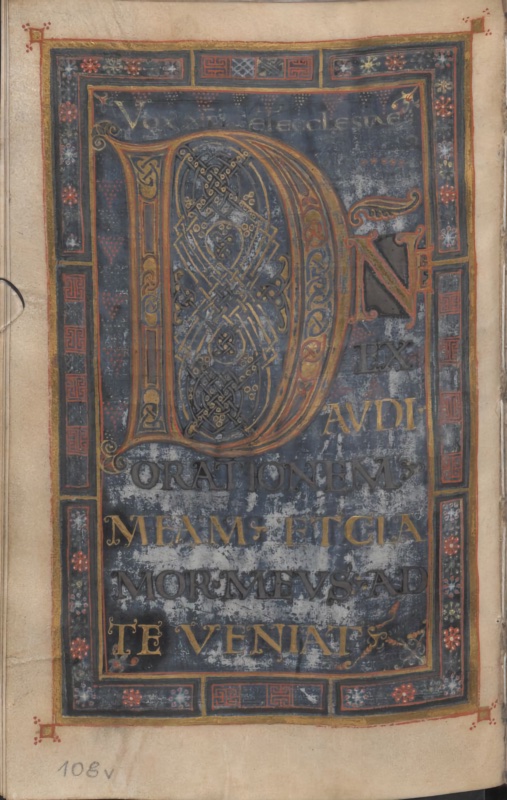 Dagulf's Psalter, cod. 1861 - Österreichische Nationalbibliothek, Vienna